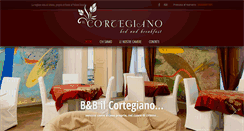 Desktop Screenshot of ilcortegiano.it
