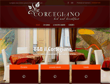Tablet Screenshot of ilcortegiano.it